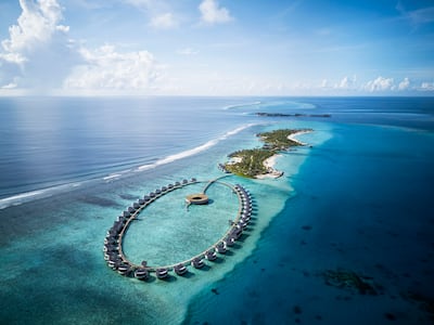 Wizz Air Abu Dhabi operates to several destinations around the world, including the Maldives. Photo: Ritz-Carlton