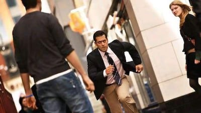 A scene from Ek Tha Tiger featuring Salman Khan. Yash Raj Films