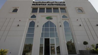 The new Pakistan Association Dubai,auditorium is a sign of the UAE's tolerance. Jeffrey E Biteng / The National