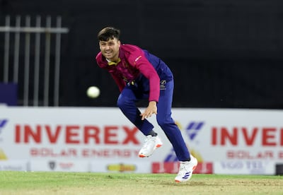 UAE pacer Mohammed Jawadullah. Chris Whiteoak / The National