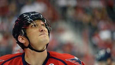 Alex Ovechkin of the Washington Capitals has a new manager and it may not be a match made in heaven. Patrick Smith/Getty Images