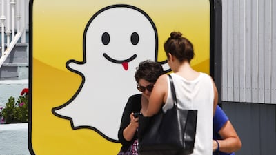 Does Snapchat and similar social madia make us more exhibitionist? Patrick Fallon / Bloomberg