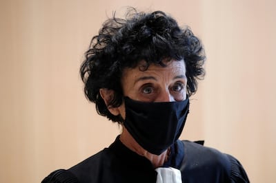 Isabelle Coutant-Peyre is the defence lawyer for Ali Riza Polat, the one defendant facing a life sentence at the trial. Reuters