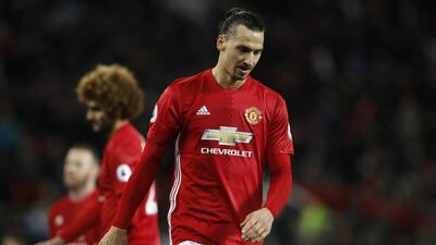 Zlatan Ibrahimovic lost his man for West Ham's goal but redeemed himself somewhat with the equalising goal. Carl Recine / Reuters