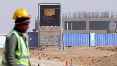 Mivida is Emaar Misr’s project in New Cairo. Dana Smillie for The National