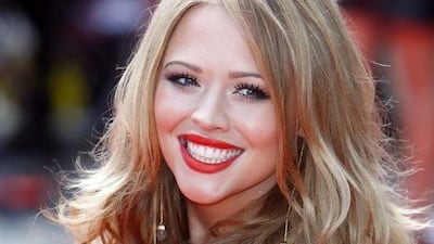 British pop group Girls Aloud's Kimberley Walsh. AP