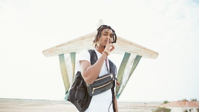 Somali rapper Freek is at the forefront of the Arabic trap music scene. Courtesy Elia Mssawir