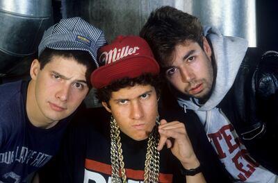 The Beastie Boys, seen here in 1987, are another act fronting a new documentary. Getty Images