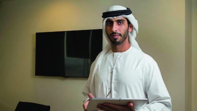 Adnan Mohammed bin Abdalla, who runs eTech'an International. Antonie Robertson / The National
