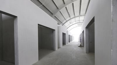 General view of the night market on Nakheel’s Deira Islands project in Dubai. Christopher Pike / The National