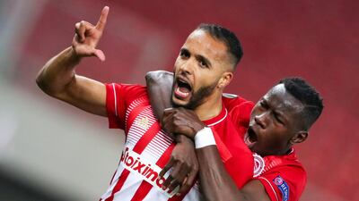 Youssef El-Arabi - 7: The player who broke Arsenal hearts last season made them pay again when, after winning the ball back from Ceballos, he saw Leno off his line and slotted home from distance. He came close to a second, too. PA