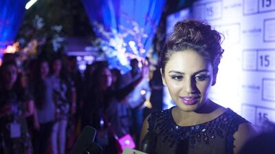 Bollywood Actress Huma Qureshi at the Manish Malhotra Fashion Show on day two at the Lakme Fashion Wee.