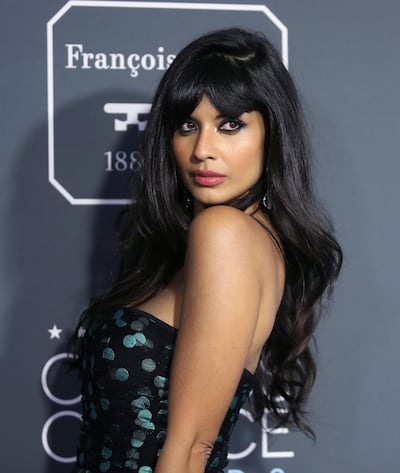 Jameela Jamil arriving at the 24th Critics Choice Awards on January 13. Reuters
