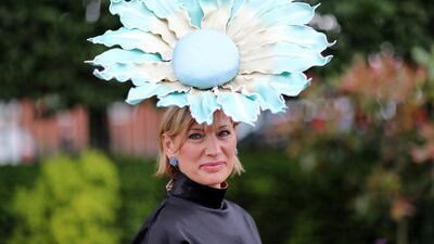 Racegoers during ladies day. Getty
