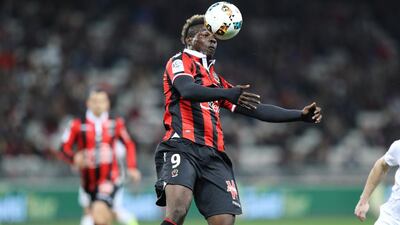 Mario Balotelli has scored 13 Ligue 1 goals for Nice this season. Valery Hache / AFP