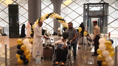 The Haramain High Speed Rail system will transport travellers, 450 kilometers between the two holy cities. AFP