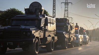 Security forces arrested the cell responsible for the latest bombing in Damascus. Photo: Sana