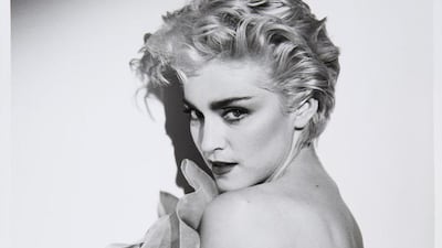 A young Madonna by photographer Herb Ritts. AP Photo