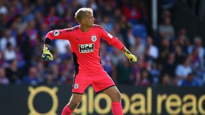 Jonas Lossl - joined Huddersfield Town from Mainz. Getty Images