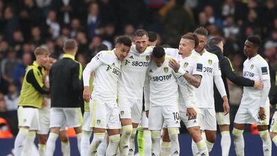 Leeds United 53.4 per cent. Reuters