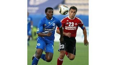 Fabio Cannavaro, right, has impressed at Al Ahli. Pawan Singh / The National