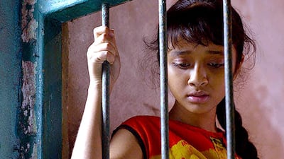 Niyar Saikia plays Lakshmi, the central character who is tricked into slavery in Sold. Courtesy Jaya International