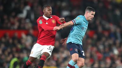 Anthony Elanga - 6. On for Martial after 71 and went right. PA