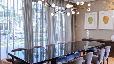 A formal dining room if it is too hot to eat outdoors by the pool. Courtesy Ocean View Real Estate