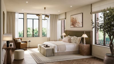 A spacious bedroom. Photo: Albion Nord