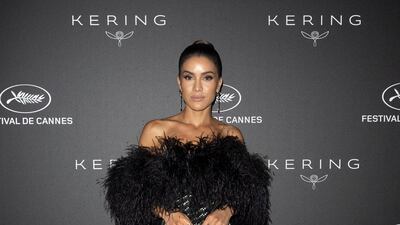 Camila Coelho attends the Kering Women in Motion Awards at the Cannes Film Festival on May 19, 2019. EPA