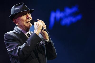 Leonard Cohen struggled to attain Grammy success whilst alive.