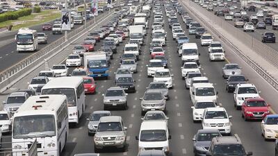 A reader suggests ways to limit congestion on Sheikh Zayed Road. (Antoine Robertson / The National)