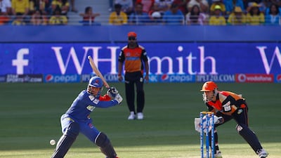 Indian Premier League, April 2014: Sunrisers Hyderabad beat Delhi Daredevils by four runs. Stardust has been liberally sprinkled on the green of the Dubai International Stadium over the years – but never so much as when the IPL came to town. The competition was exiled from India while the security forces back at home dealt with the government elections. In this specific fixture, David Warner, Shikhar Dhawan, Aaron Finch, Kevin Pietersen, Quinton de Kock, Dale Steyn, and Murali Vijay all played a role. No wonder the stands were full. The National