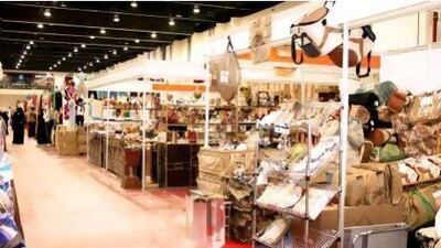 Stalls at the Ramadan and Eid Festival at Adnec. Courtesy Adnec