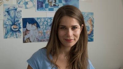 Author and illustrator Nadine Kaadan is this year's winner of the Award for Culture by the Arab British Centre (individuals category). Courtesy Nadine Kaadan