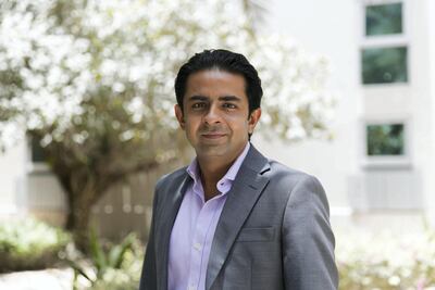 Sachin Gokhale from production company IndiaCast. Reem Mohammed / The National