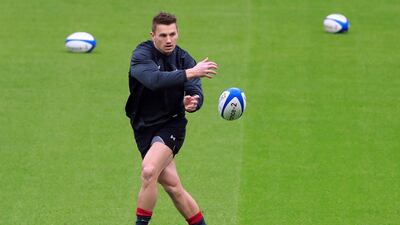 Jonathan Davies will captain Wales for the first time in their Six Nations match against Italy. Reuters