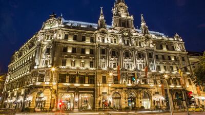This exuberantly opulent hotel is part of the Autograph Collection by Marriott. Courtesy Boscolo Budapest