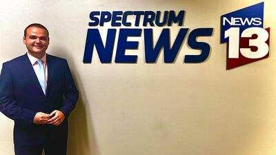 Spectrum 13 reporter Dylan Lyons was fatally shot while covering a killing near Orlando, Florida. Photo: @Dylan Lyons Spectrum News 13 / Facebook