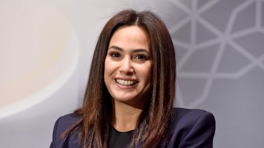 Hend Sabry will help choose the winner of the Black Iris Award for Best Arab Feature Narrative Film. AFP