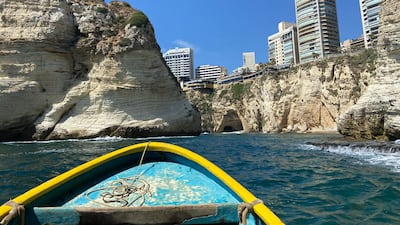 Hotels, high-rise residences and resorts line the beachfront, but Dalieh is still a communal slice of coast for the many who cannot afford entry to one of Lebanon’s many beach resorts. Nada Homsi for The National