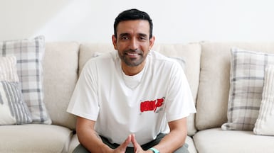 Robin Uthappa moved to Dubai in 2023, initially staying in Dubailand before moving to a three-storey villa in Al Barsha. Chris Whiteoak / The National