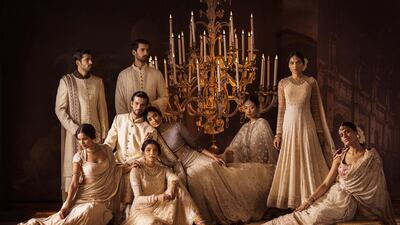 Tarun Tahiliani's collection for SoPritti. Courtesy Tarun Tahiliani