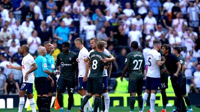 Matt Doherty (Emerson Royal, 87) Uninvolved in his brief cameo, with the outcome already long-assured. PA