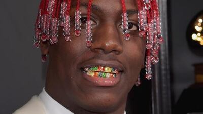 We will give rapper Lil Yachty credit for matching the colour of his teeth to the colour of his hair, but beyond that, there were few redeeming qualities to his Grammys look. Lester Cohen / Wire Image