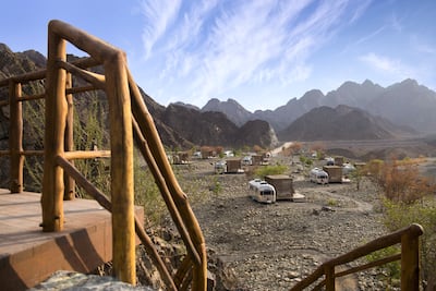 Hatta Resorts and Wadi Hub offer mountain adventures and activities as well as luxury stays. Photo: Hatta Resorts
