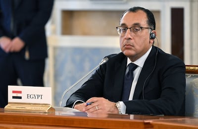 Egyptian Prime Minister Mostafa Madbouly is seeking to boost foreign investment into the country. EPA