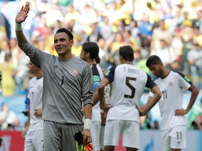 Costa Rica's Keylor Navas. Reuters
