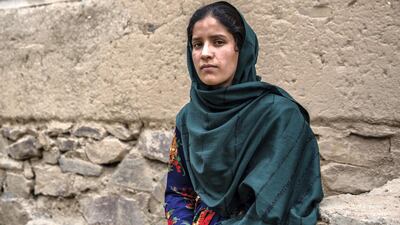 Shekiba Kadir, 18, a high school student from Bektut, says she no longer feels safe after explosive devices were found planted along the road she takes to school. Stefanie Glinski for The National