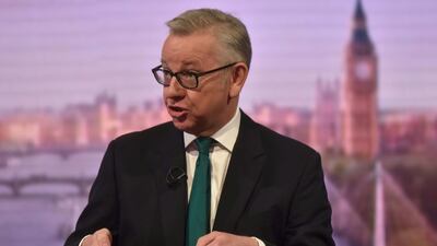 The UK's environment secretary, Michael Gove, has been muted as a future Conservative party leader. Reuters